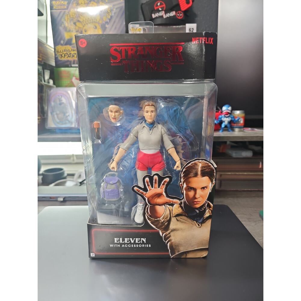 Stranger Things Eleven Upside Down Collector Figure - 6-Inch Highly Detailed Fig